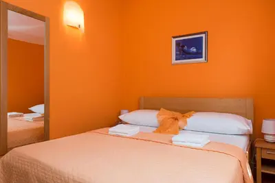 Krevet ili kreveti u jedinici u objektu Apartmani Nada