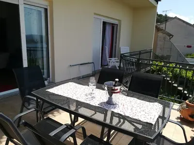Balkon ili terasa u objektu Apartman Betty