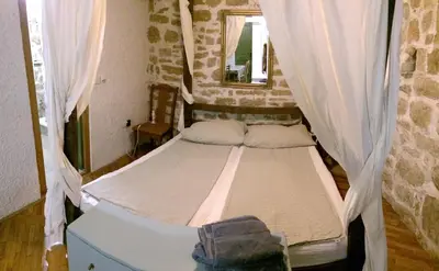 Krevet ili kreveti u jedinici u objektu City Studio, Betina, 32 m², Terrace