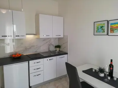Kuhinja ili čajna kuhinja u objektu Villa Spanja