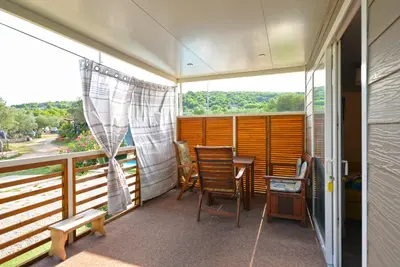 Balkon ili terasa u objektu Camping Matija