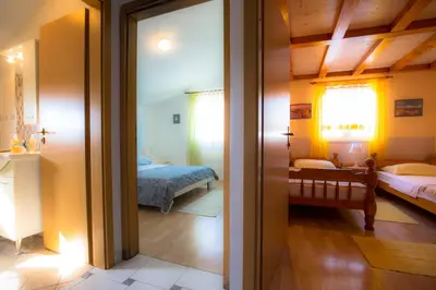 Krevet ili kreveti u jedinici u objektu Apartment Family