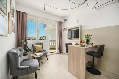 TV i/ili zabavni centar u objektu Apartment Remy