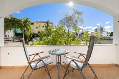 Balkon ili terasa u objektu Apartment Ervin