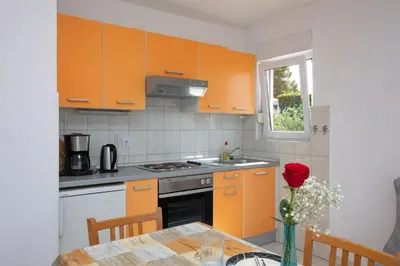 Kuhinja ili čajna kuhinja u objektu Apartment Tisno 4295d
