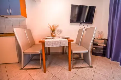 TV i/ili zabavni centar u objektu Apartments Grozdana