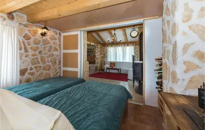 Krevet ili kreveti u jedinici u objektu One-Bedroom Holiday Home In Danilo