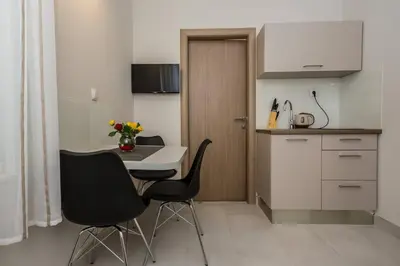 Kuhinja ili čajna kuhinja u objektu Apartmani Savin