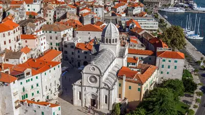 Pogled na grad 'Žaborić' ili pogled na grad iz apartmana