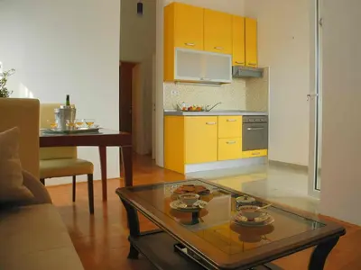 Kuhinja ili čajna kuhinja u objektu Apartments by the sea Jezera, Murter - 12728