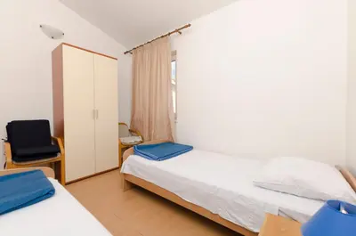 Krevet ili kreveti u jedinici u objektu Apartments Biserka