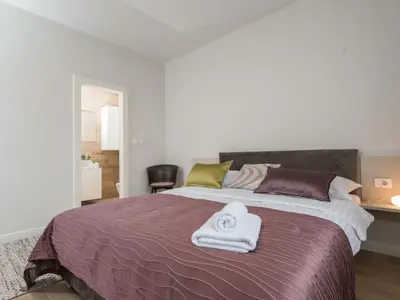 Krevet ili kreveti u jedinici u objektu Apartment Villa Malu Sun I by Interhome