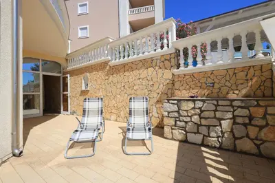 Balkon ili terasa u objektu Apartment Brodarica 15270a