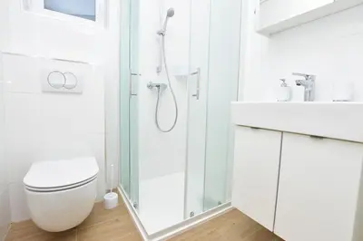 Kupaonica u objektu Apartments Nina