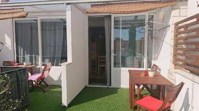 Balkon ili terasa u objektu Apartments Nina