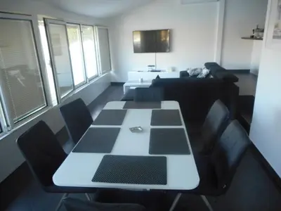 TV i/ili zabavni centar u objektu Holiday home Ivan