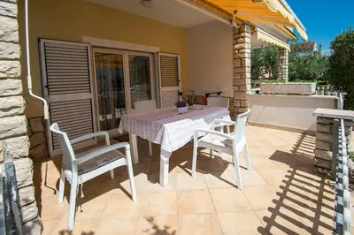 Balkon ili terasa u objektu Apartments Tiho