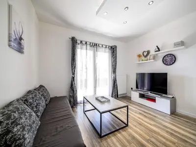 TV i/ili zabavni centar u objektu Holiday Home Rokoko