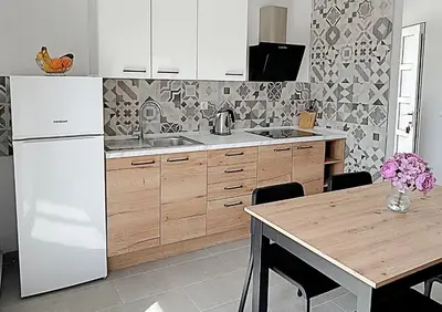 Kuhinja ili čajna kuhinja u objektu Apartments Ljubomir