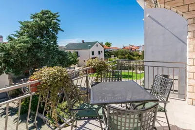 Balkon ili terasa u objektu Apartments Ljubomir