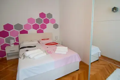 Krevet ili kreveti u jedinici u objektu Lucia