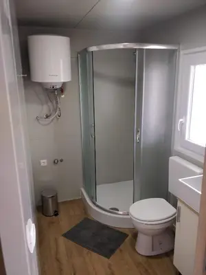 Kupaonica u objektu Mobile Homes Krko Pirovac