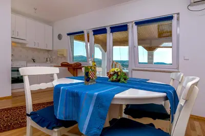 Kuhinja ili čajna kuhinja u objektu Apartment Pava
