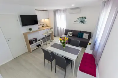 Kuhinja ili čajna kuhinja u objektu Apartment Betina Inn