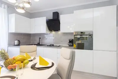Kuhinja ili čajna kuhinja u objektu Mandalina Suite