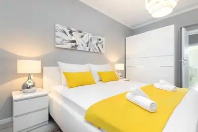 Krevet ili kreveti u jedinici u objektu Mandalina Suite