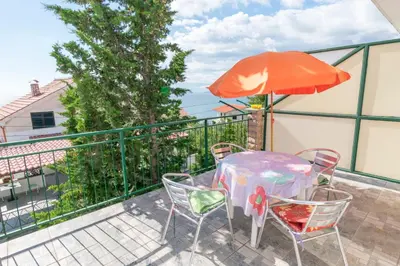 Balkon ili terasa u objektu Apartments Ksenija