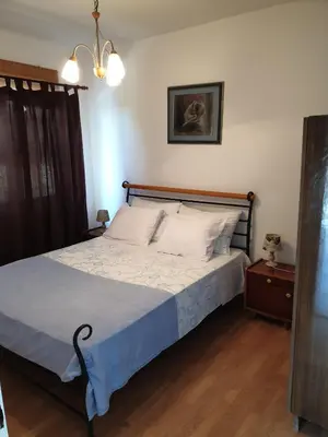 Krevet ili kreveti u jedinici u objektu Apartments Paradiso Murter