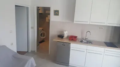 Kuhinja ili čajna kuhinja u objektu Apartments Paradiso Murter