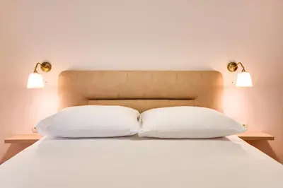Krevet ili kreveti u jedinici u objektu Apartments Dalmatino