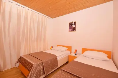 Krevet ili kreveti u jedinici u objektu Apartments Andrija