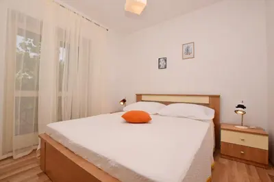 Krevet ili kreveti u jedinici u objektu Apartments Andrija