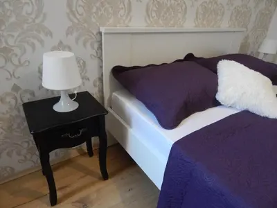 Krevet ili kreveti u jedinici u objektu Apartmani Luka
