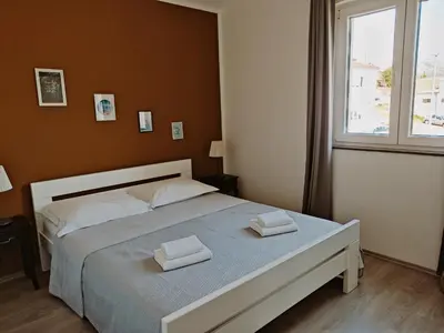 Krevet ili kreveti u jedinici u objektu Apartmani Luka
