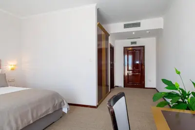 Krevet ili kreveti u jedinici u objektu Guest Accommodation Atrium Gulin