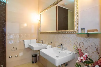Kupaonica u objektu Guest Accommodation Atrium Gulin