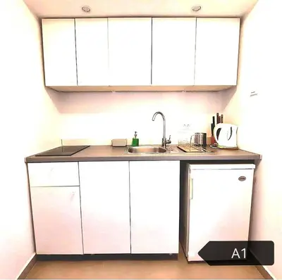 Kuhinja ili čajna kuhinja u objektu San Lorenzo Apartments