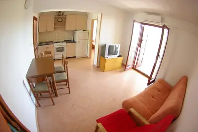 Tlocrt objekta Apartments with a parking space Primosten - 15883