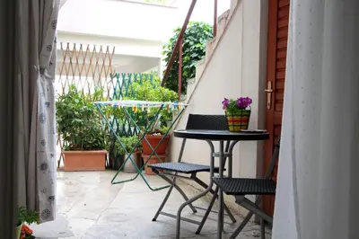 Balkon ili terasa u objektu Apartments and rooms by the sea Tisno, Murter - 5106