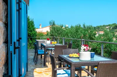 Balkon ili terasa u objektu Villa Marceline