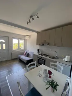 Kuhinja ili čajna kuhinja u objektu Rural Apartment Ante