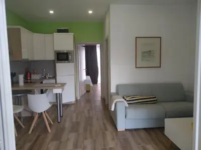 Kuhinja ili čajna kuhinja u objektu Wellness Apartments Ra