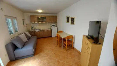 Kuhinja ili čajna kuhinja u objektu Apartment Obrovski