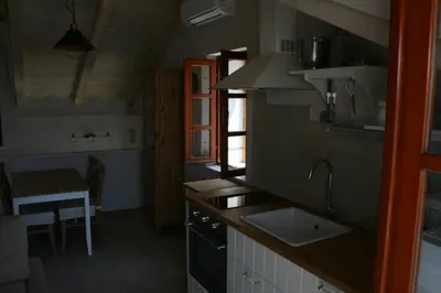 Kuhinja ili čajna kuhinja u objektu Apartment Blue