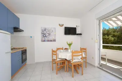 Kuhinja ili čajna kuhinja u objektu Apartments Sandy