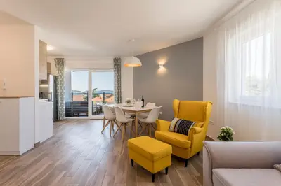 Kuhinja ili čajna kuhinja u objektu Luxury view apartments